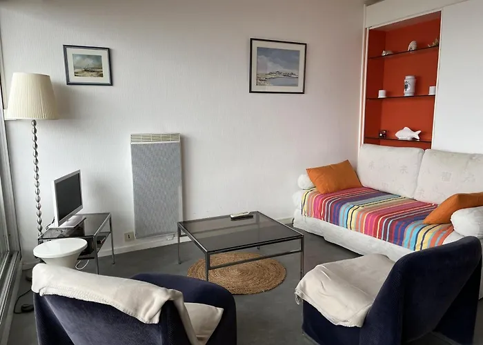 **Appartement T2 Vue Mer En Centre Ville Avec Balcon, Parking Et Wifi A Arcachon** - Fr-1-374-51